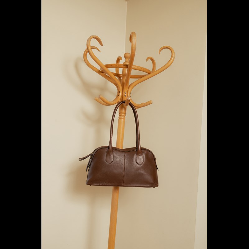 RE:DESIGNED Skuldertaske Nynne Big Brun 2