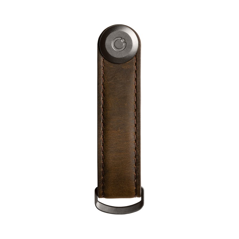 Orbitkey Nøgleholder Crazy Horse Brun/brun 3