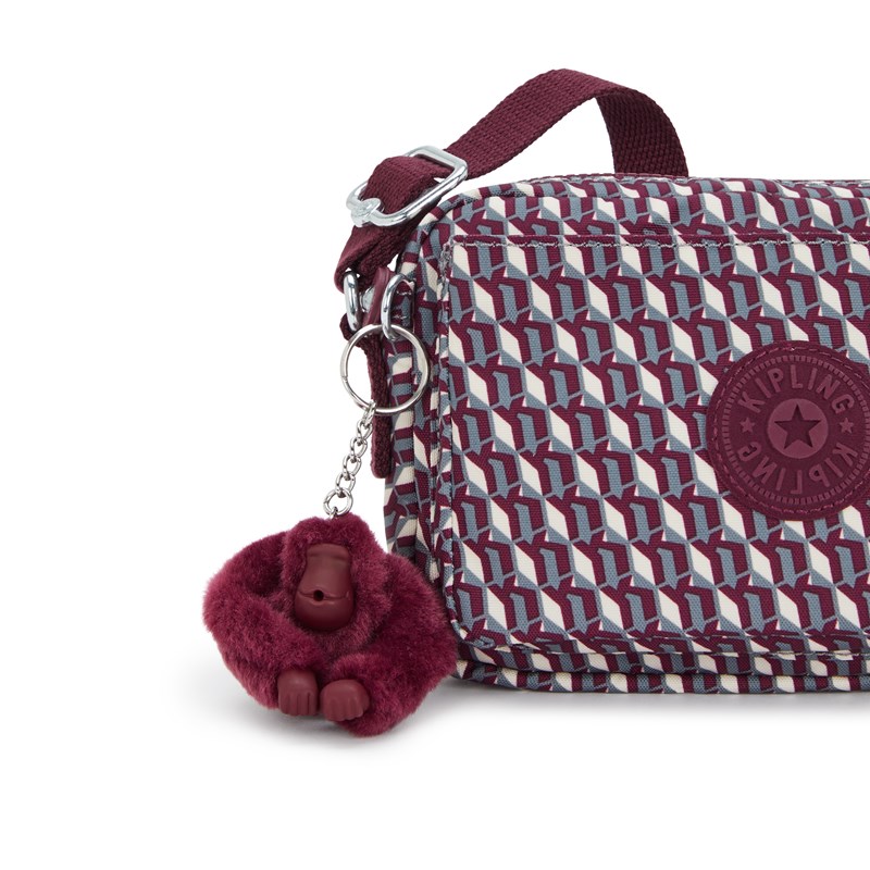 Kipling Crossbody Väska Abanu Vin 5