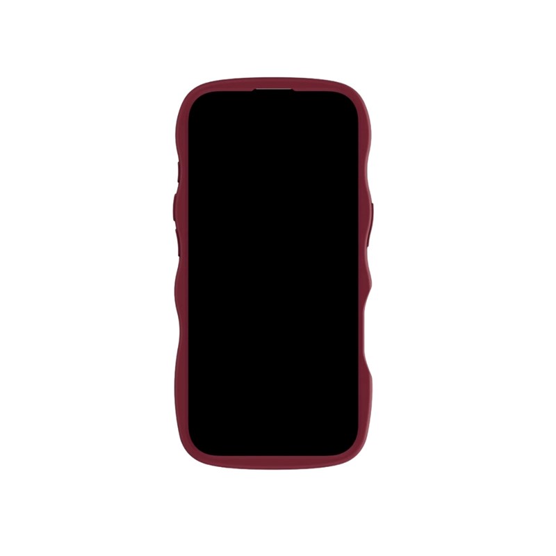 Holdit Mobilcover Wavy Bordeaux Iphone 16 Pro Max 4