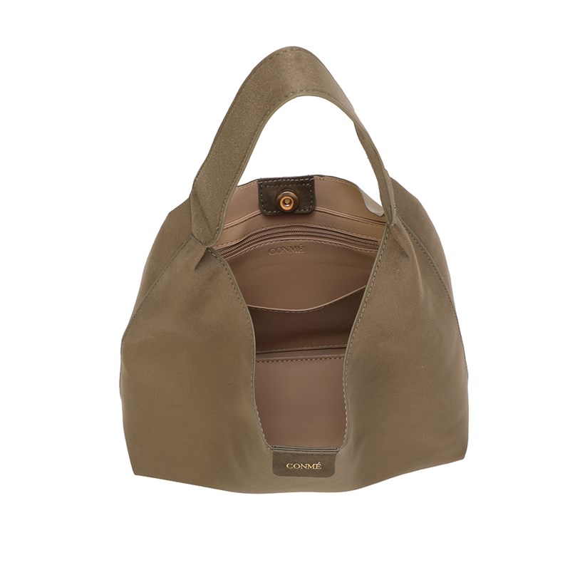 Conmé Skuldertaske Laya Oliven 4