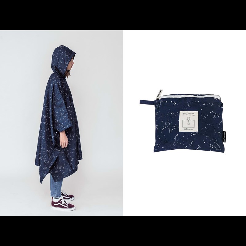 Hoffmann Regnponcho  Mørk blå 1