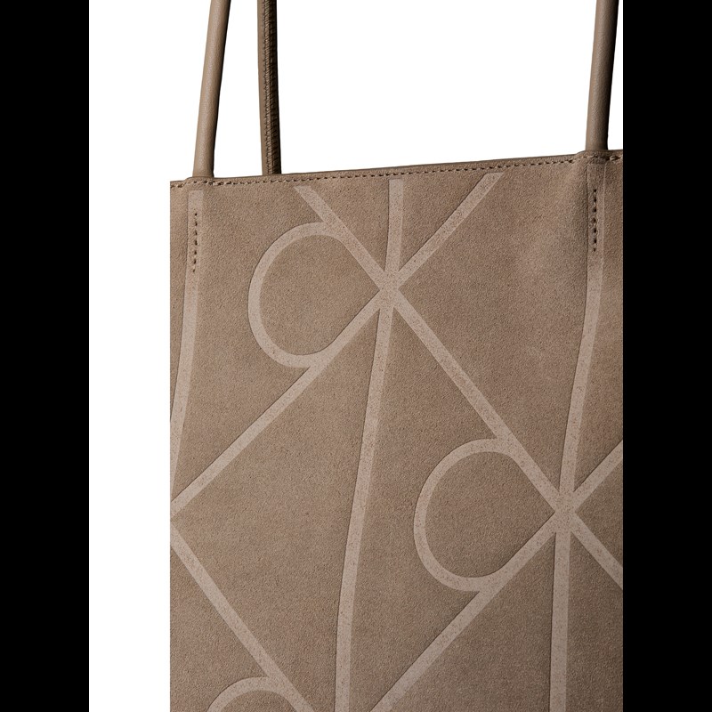 Calvin Klein Shopper tote Embossed Emblem Brun 5