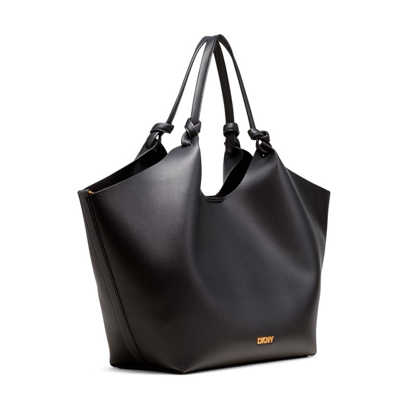 DKNY Axelväska Paula Commuter Svart/Guld 2