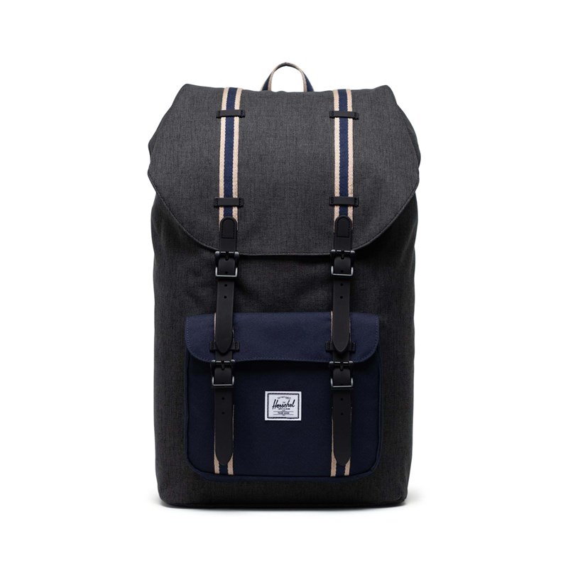 Herschel Rygsæk Little America Sort/Beige 15" 1