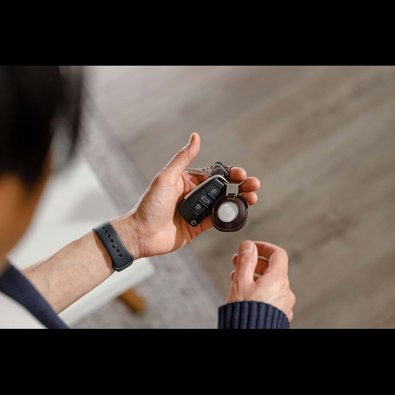 Orbitkey Nøglering Ait Tag Brun 2