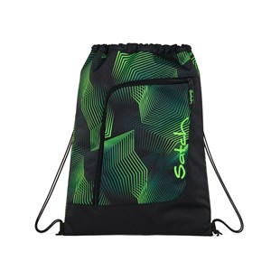 Satch Gymnastikpose Seismic Green Grøn mønster