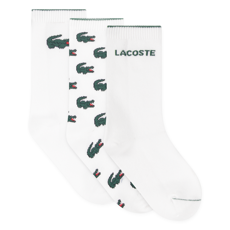 Lacoste Strumpor 3-pak Vit 38-42 1