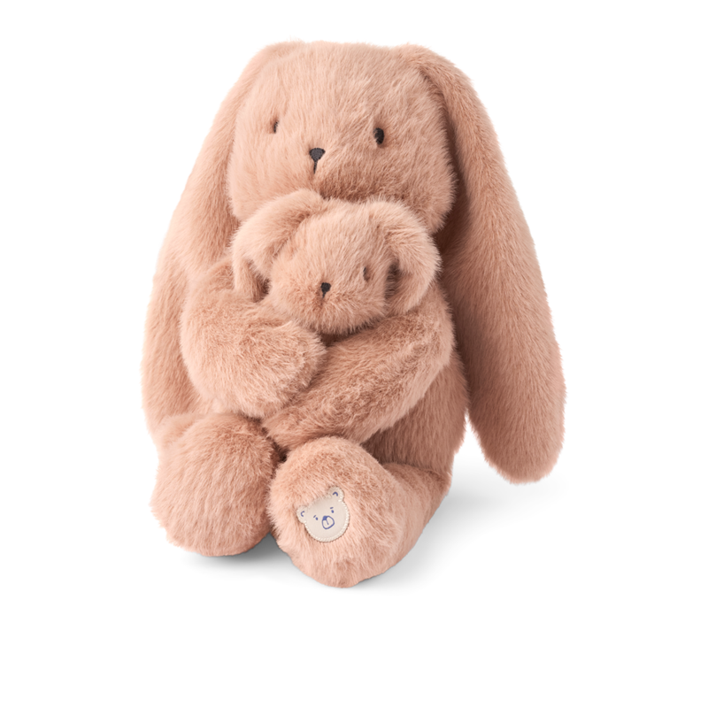 LIEWOOD Kanin Bamse Berto Mor & Baby Lyserød