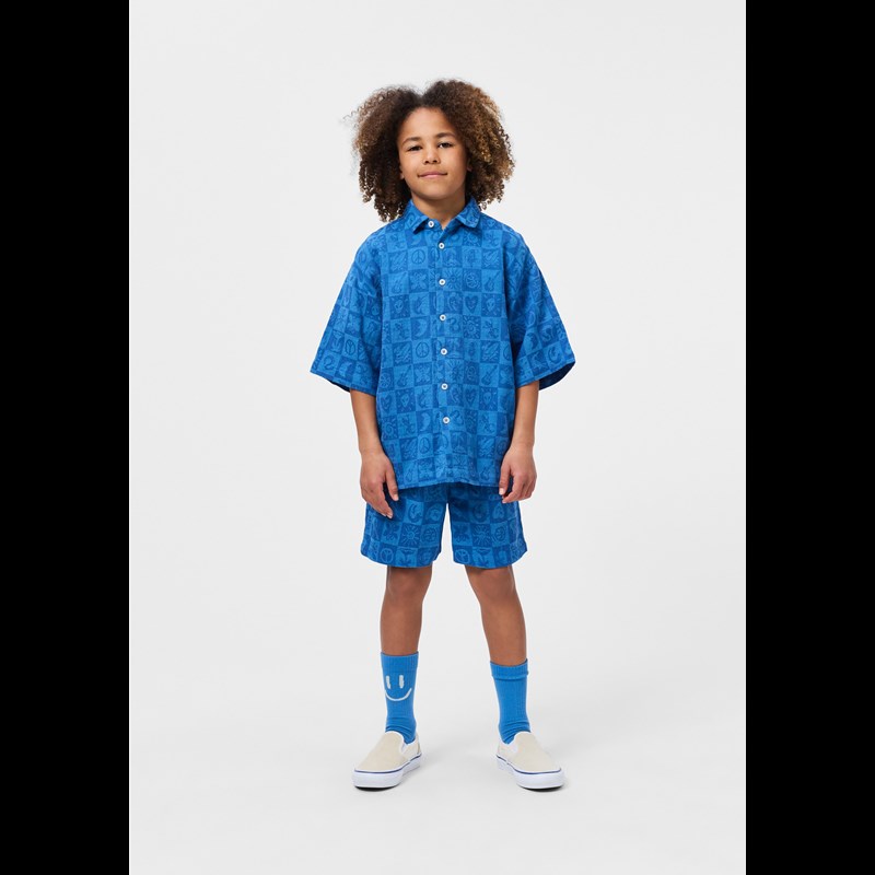 Molo Strømpe Norman 2-pak Blå/sort 23-26 6