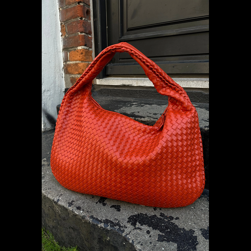 PITAYA Skuldertaske Charlotte Orange/rød 13"