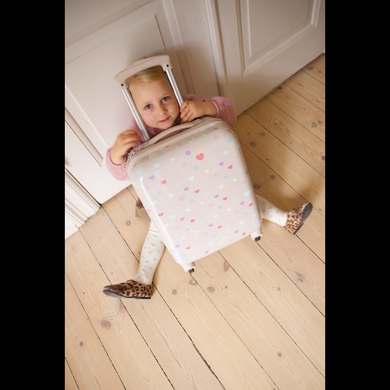 Grow Barnresväska Hearts Beige 8