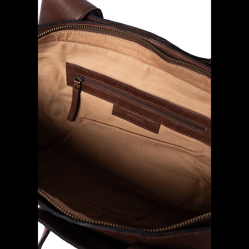 RE:DESIGNED Axelväska Nisa Big M. Brun 4