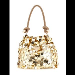 Guess Handväska Holiday Shine Guld