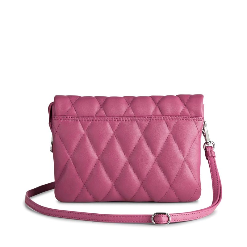 Aura Vichy Crossbody Bag Pink 4