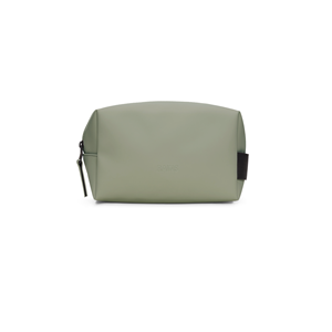 Rains Necessär Wash Bag S Khaki grön