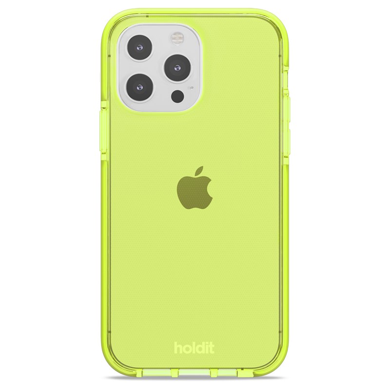 Holdit Mobilcover Seethru Grön iPhone 13 pro 1