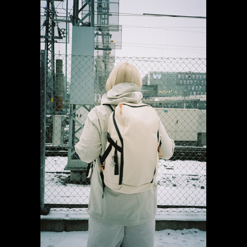 Beckmann Rygsæk Street Go  Hvid 16" 9