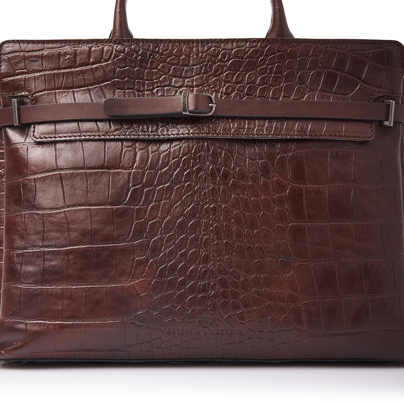 Castelijn & Beerens Computertaske Kaat RFID Mocca Brun 15" 4