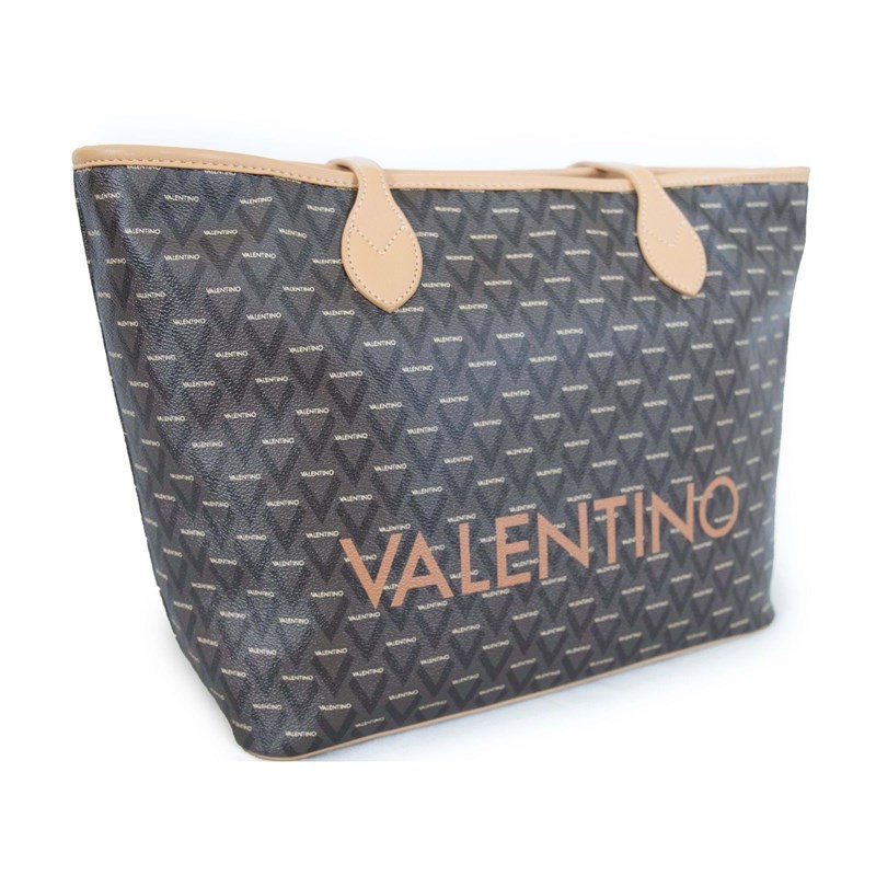 Valentino Bags Shopper Liuto Brunt mønster 2