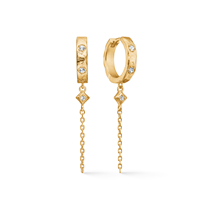 Studio Z Øreringe Creol Marena Guld 1