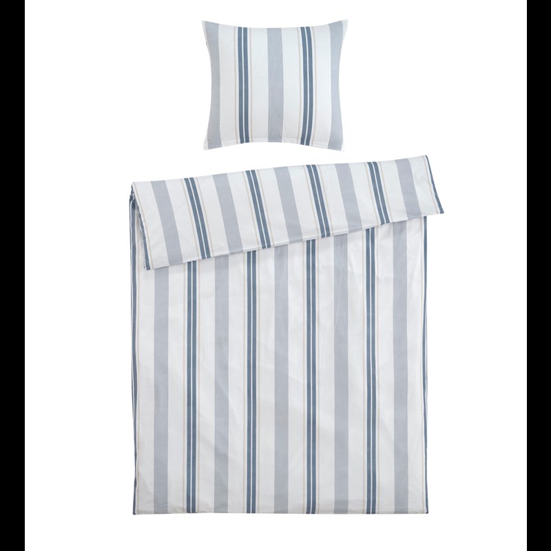 bySKAGEN Sengetøj Simone Hvid/Navy 140x200 1