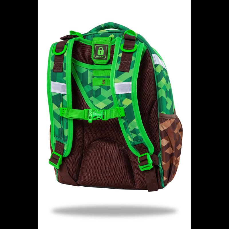 Coolpack Skoletaske Turtle City Jungle Grøn 3