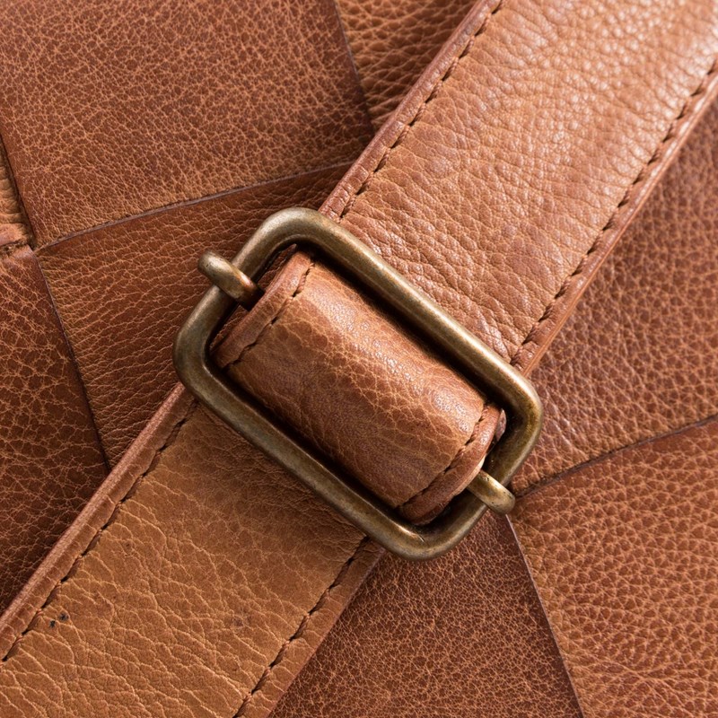 Depeche Skuldertaske Cognac 13" 4