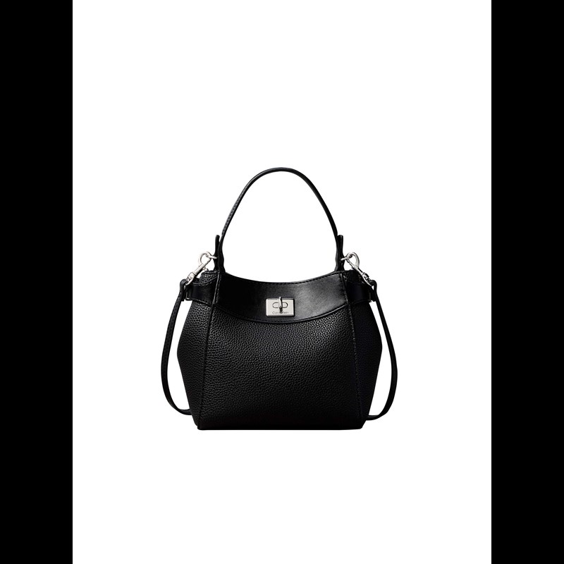 Calvin Klein Crossbody mix media turnlock Svart 1
