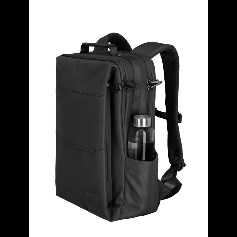 travelite WORKFLOOW backpack M, black Svart 15" 8