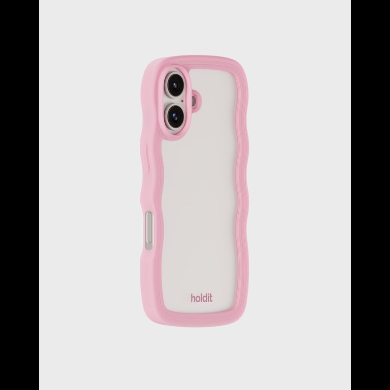 Holdit Mobilfodral Wavy Rosa Iphone 16 Plus 3