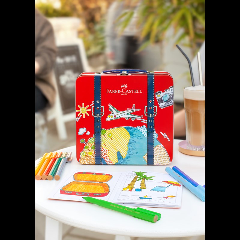 Faber-Castell Tuschpennor med fodral 40 st Multi 5