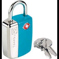 Go Travel TSA Secure Key Padlock Blå 1