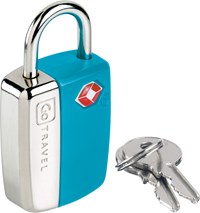 Go Travel Hængelås TSA Secure Key Padloc Blå 1