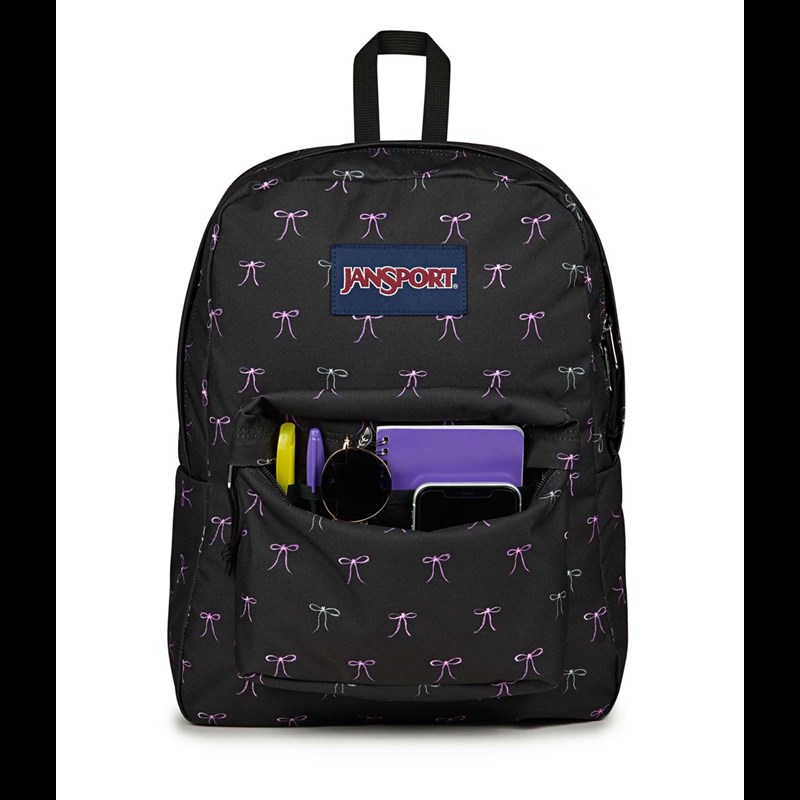 JanSport Rygsæk Superbreak One Sort/Lyserød 4