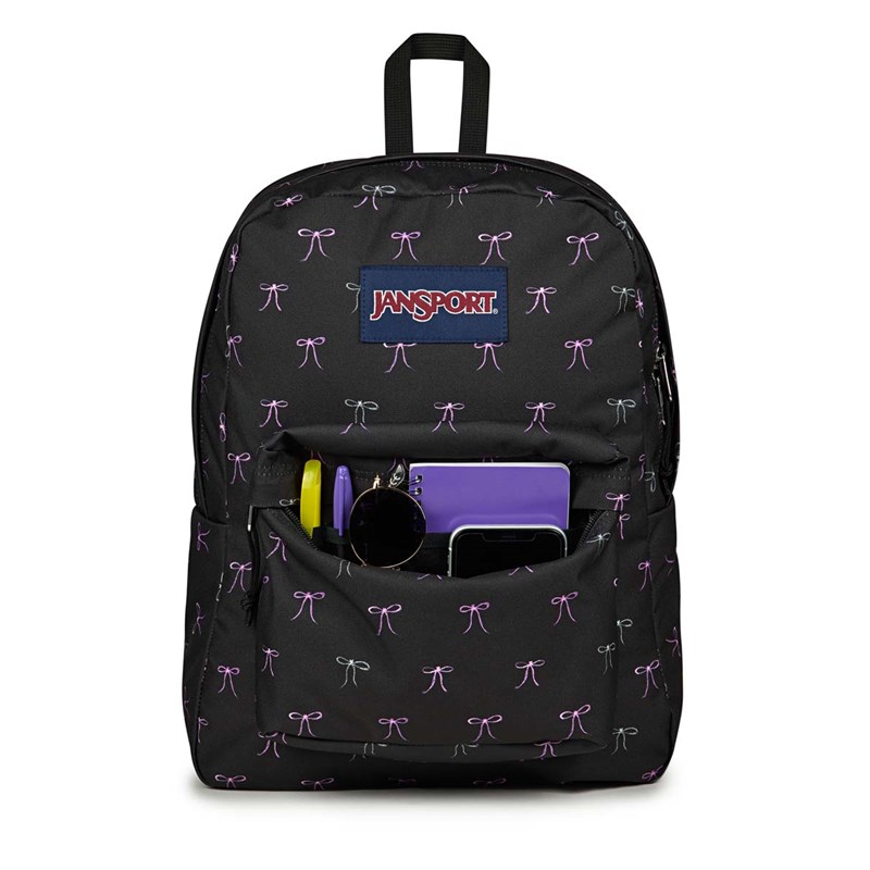 JanSport Ryggsäck Superbreak One Svart/Rosa 4