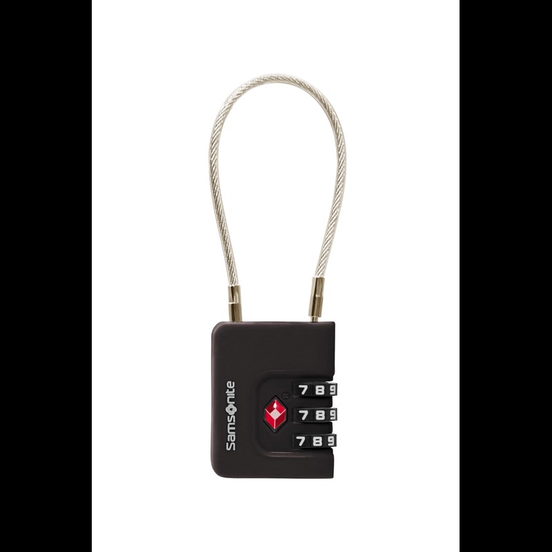 Samsonite TSA Kabellås Svart 2