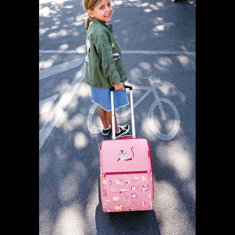 Reisenthel Børnekuffert Kids XS Pink mønstret 3