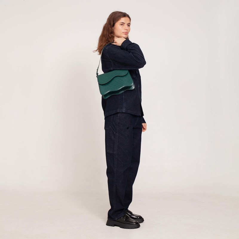 HVISK Skuldertaske Ellude Trace Grøn 2