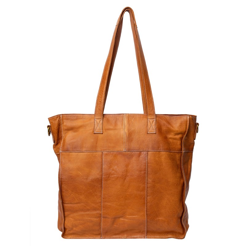 RE:DESIGNED Shopper June Cognac/brun 1