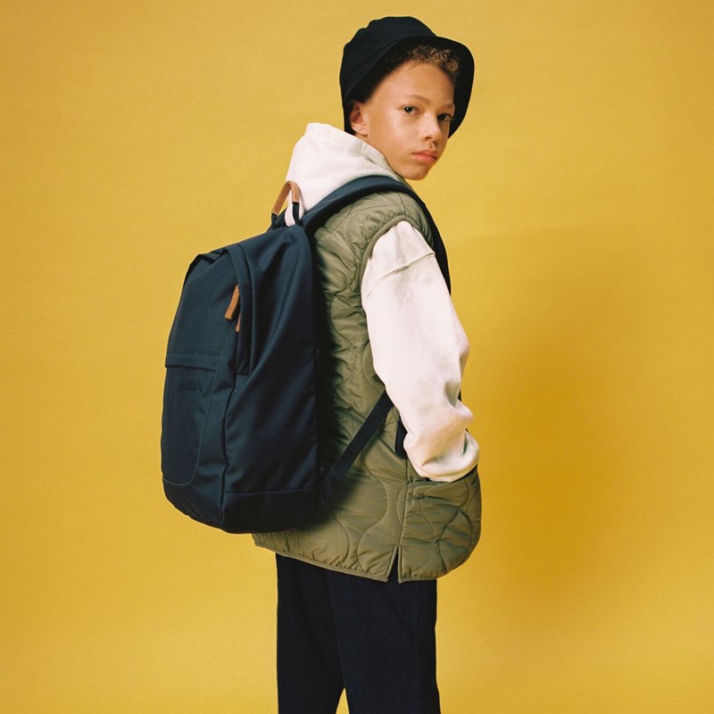 Satch Rygsæk Fly Pure Navy Blå 14" 2