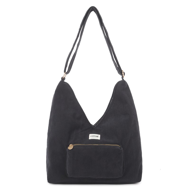 Conmé Skuldertaske Nanna pocket Navy blå 1