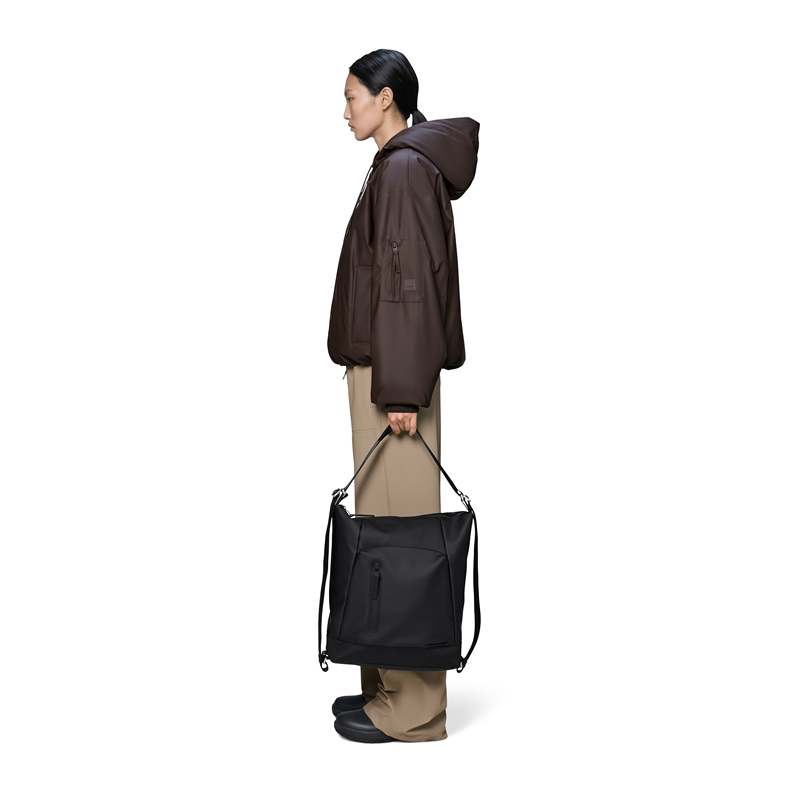 RAINS Tote Rygsæk Otaru Hobo Sort 3