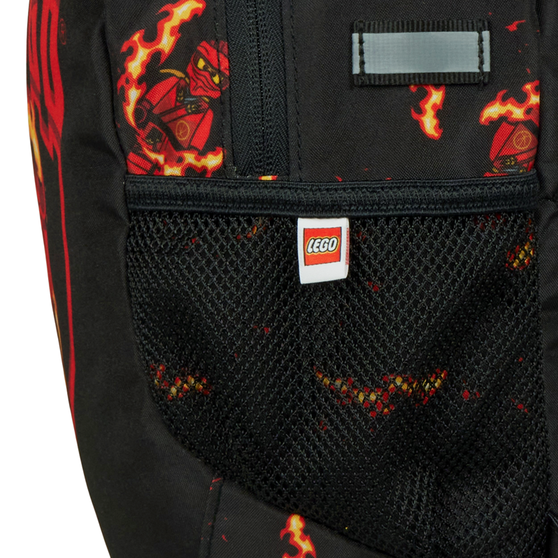 LEGO Bags Børnehaverygsæk Kai Sort/Rød 5