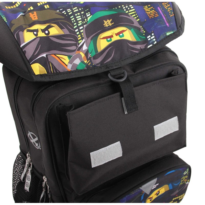 LEGO Bags Skoletaske Maxi Ninjago Sort/Navy 5