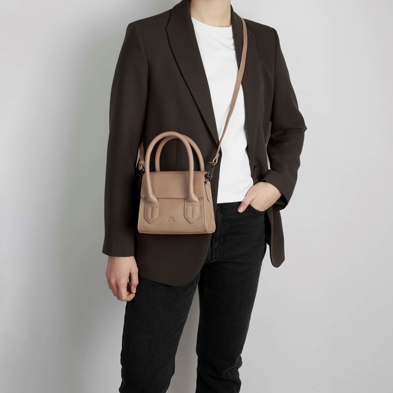 MARKBERG Håndtaske Filippa Mini Beige 2