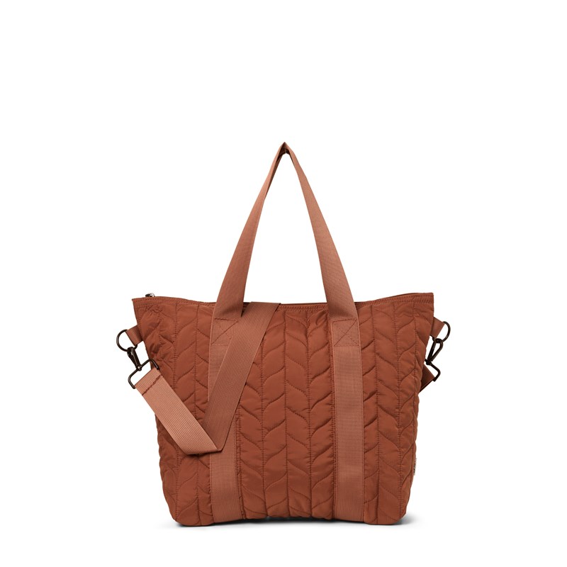 DAY ET Shopper Day RE-Q Leaf  Brun/rød 1