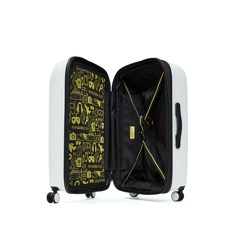 Mandarina Duck Resväska Logoduck+ Vit 69 Cm 4