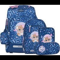 Beckmann Skoletaskesæt Active Air Blå