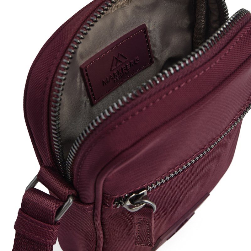 MARKBERG Crossbody State Mini Bordeaux 5
